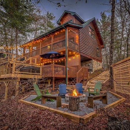 Golden Eagle Ga Cabin - Hot Tub, Firepit & Fast Wifi Blue Ridge Exteriör bild
