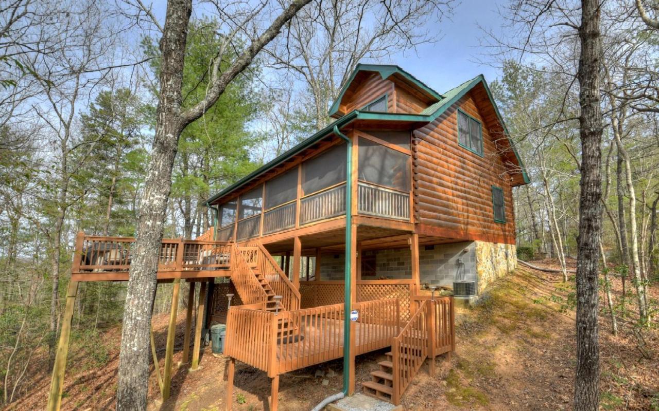 Golden Eagle Ga Cabin - Hot Tub, Firepit & Fast Wifi Blue Ridge Exteriör bild