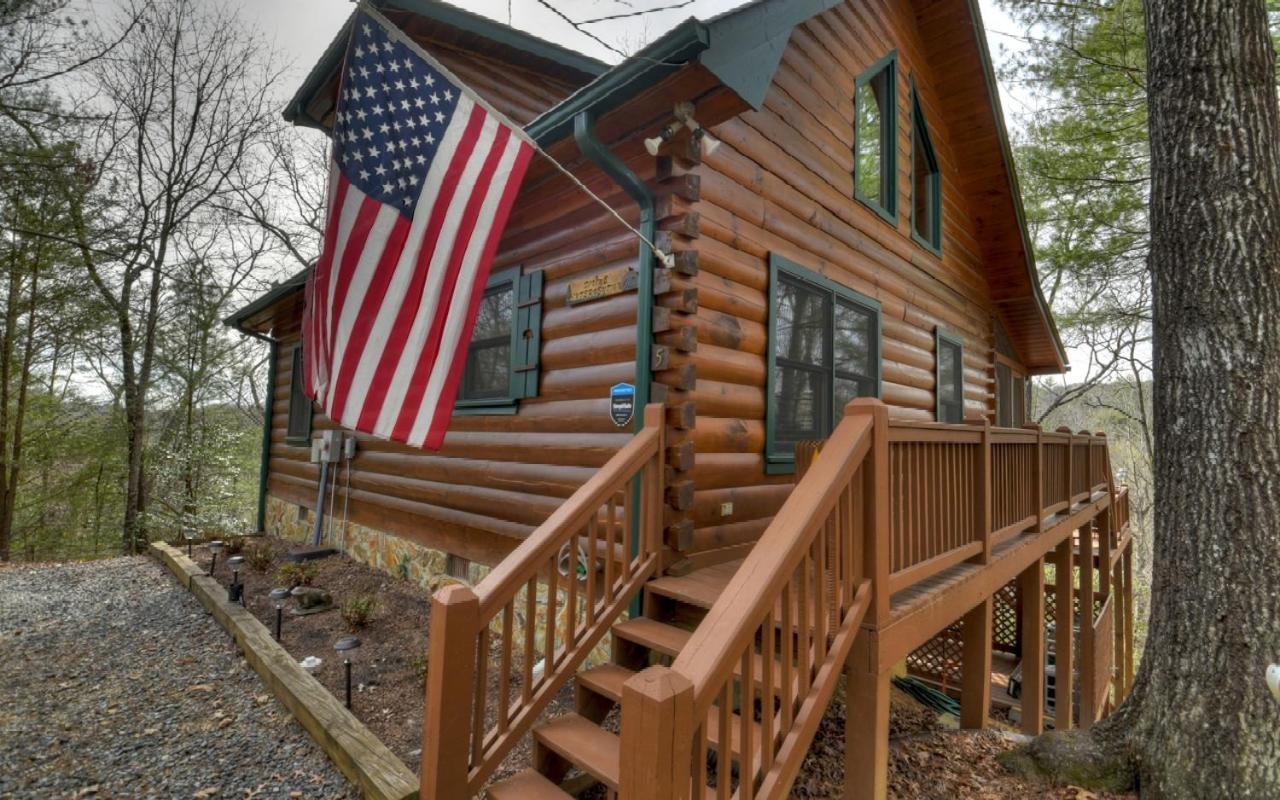 Golden Eagle Ga Cabin - Hot Tub, Firepit & Fast Wifi Blue Ridge Exteriör bild