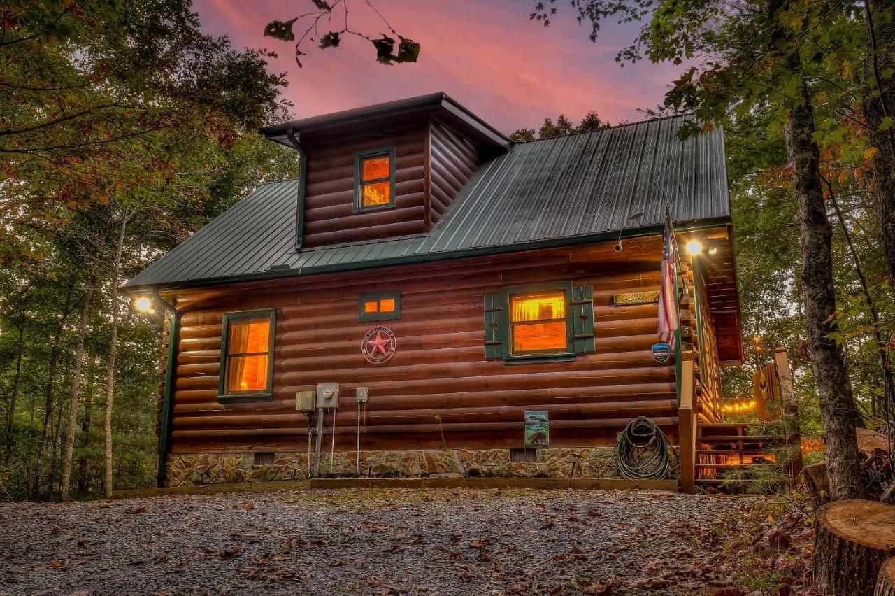 Golden Eagle Ga Cabin - Hot Tub, Firepit & Fast Wifi Blue Ridge Exteriör bild