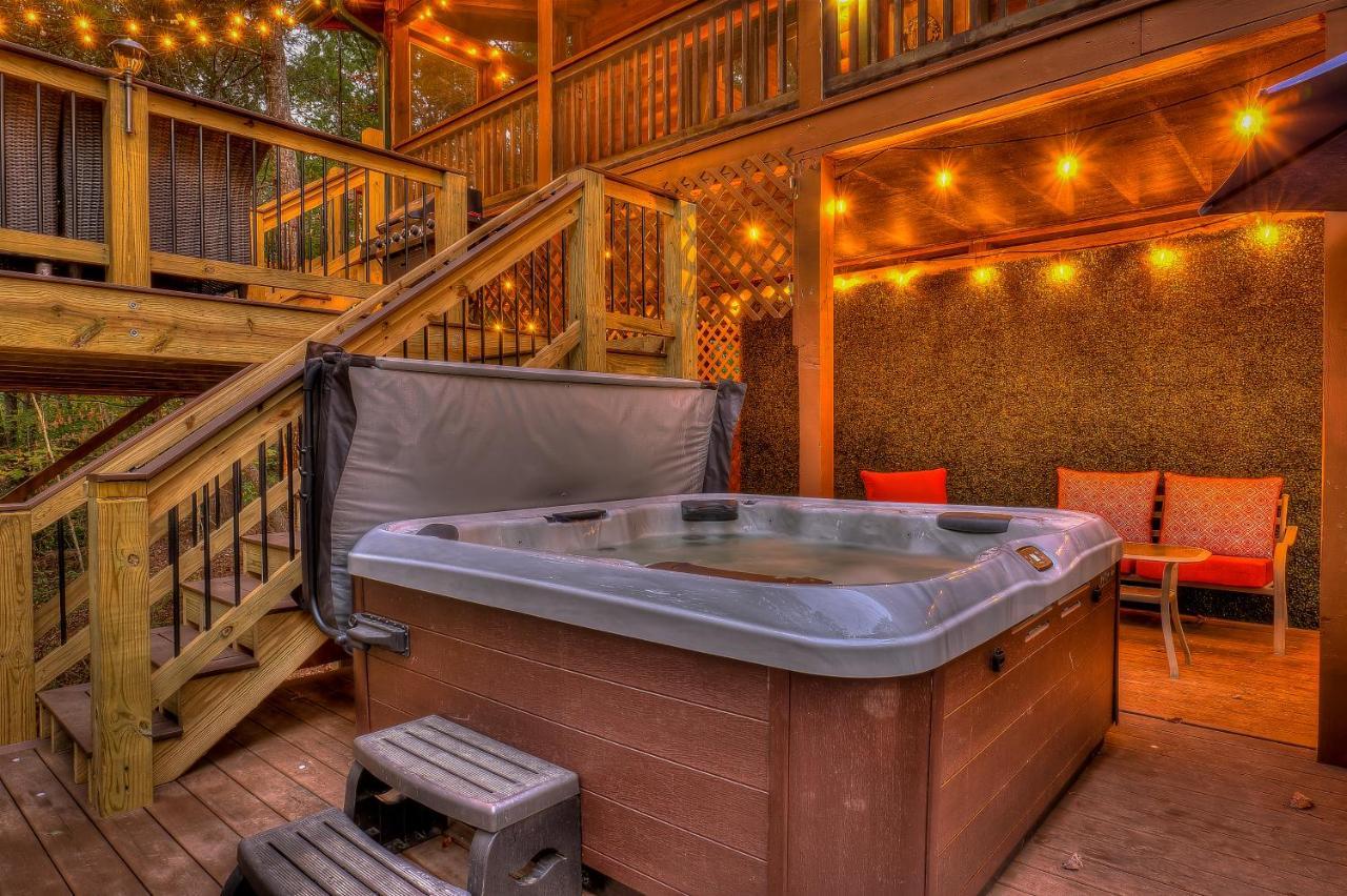 Golden Eagle Ga Cabin - Hot Tub, Firepit & Fast Wifi Blue Ridge Exteriör bild