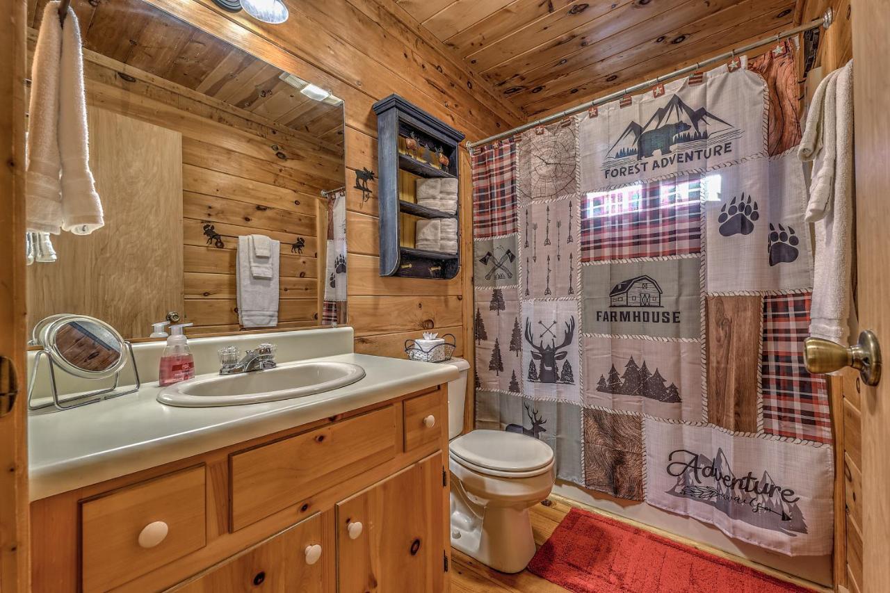 Golden Eagle Ga Cabin - Hot Tub, Firepit & Fast Wifi Blue Ridge Exteriör bild