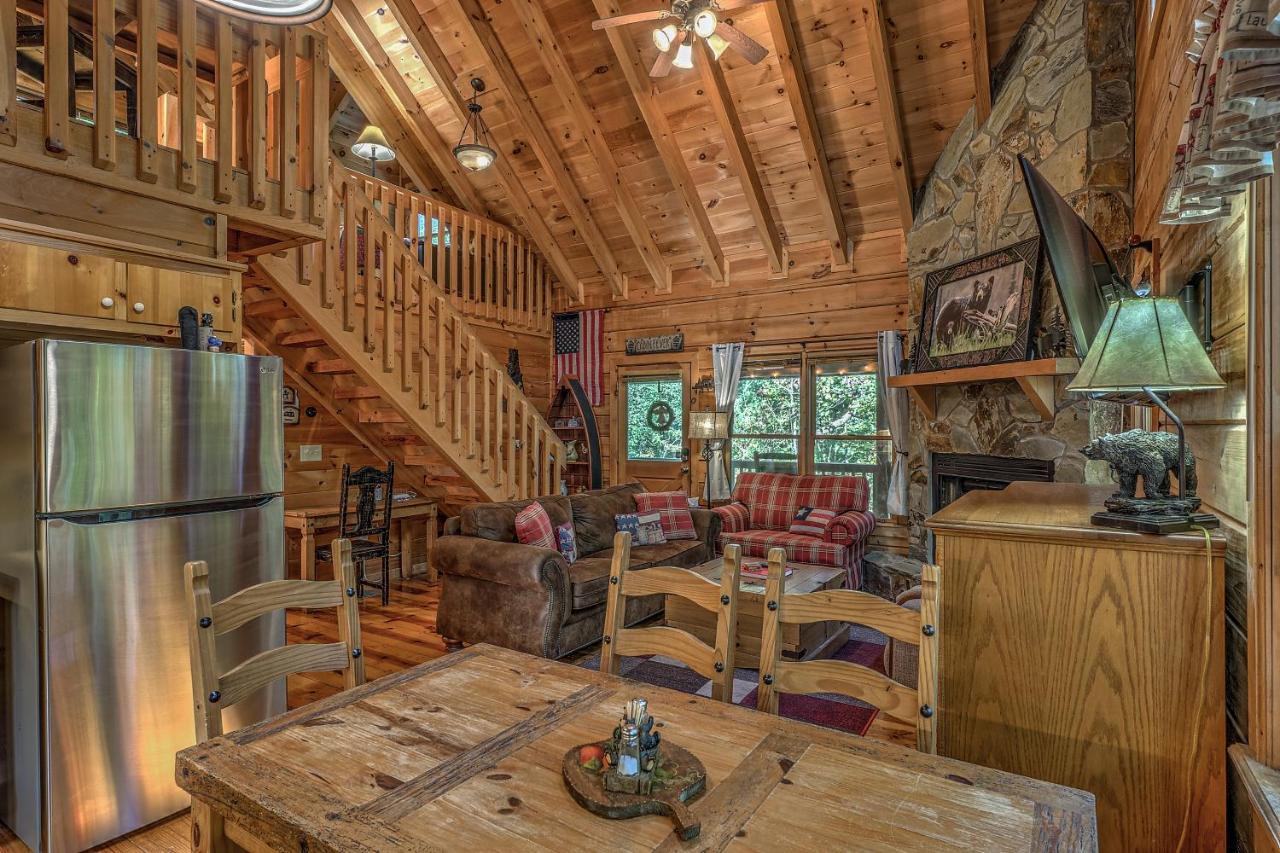 Golden Eagle Ga Cabin - Hot Tub, Firepit & Fast Wifi Blue Ridge Exteriör bild