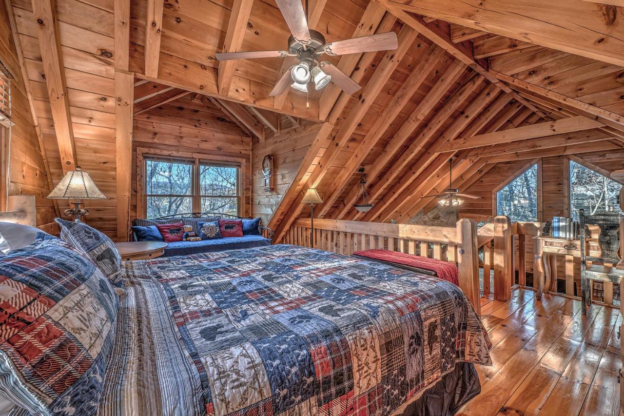 Golden Eagle Ga Cabin - Hot Tub, Firepit & Fast Wifi Blue Ridge Exteriör bild