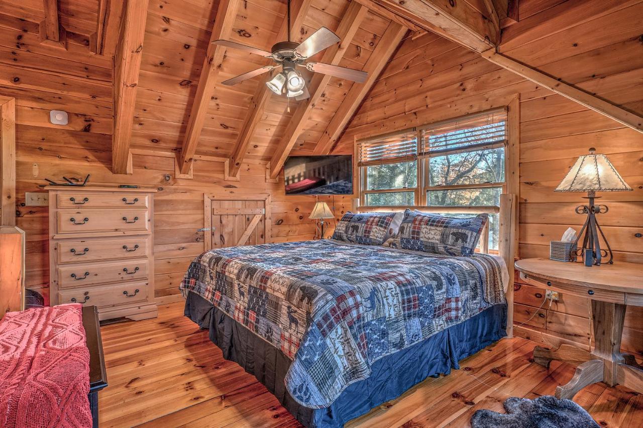 Golden Eagle Ga Cabin - Hot Tub, Firepit & Fast Wifi Blue Ridge Exteriör bild