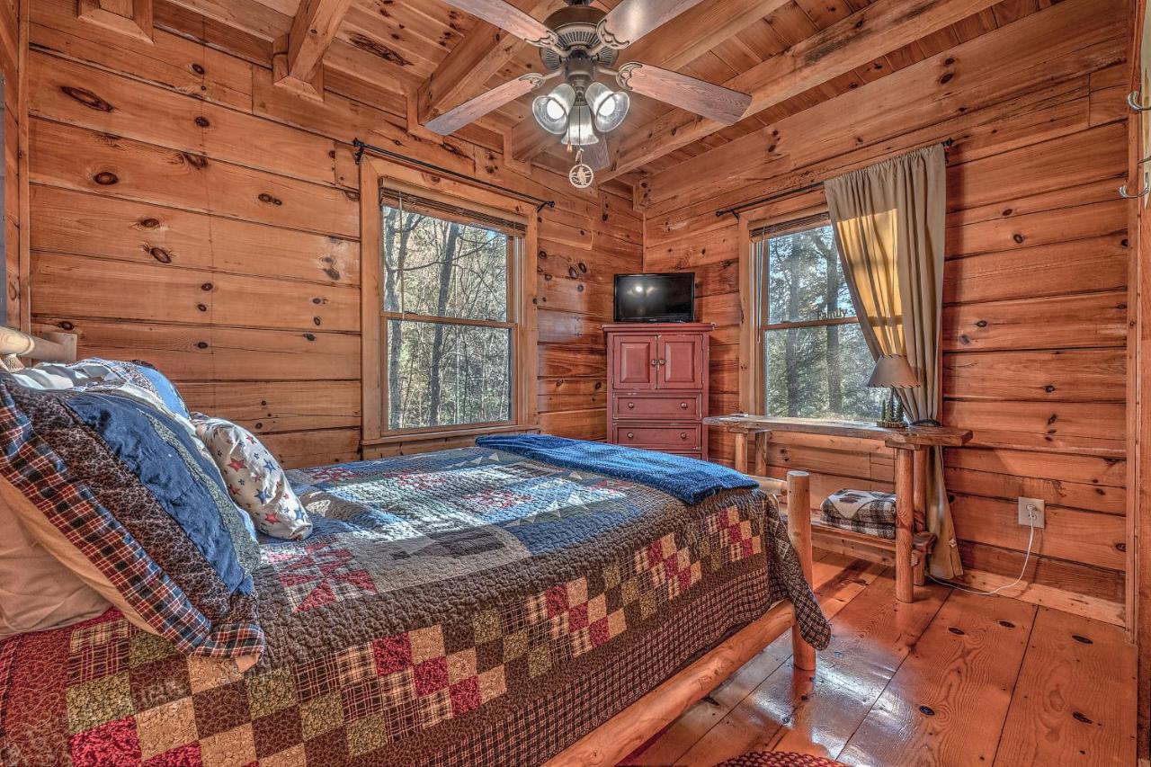 Golden Eagle Ga Cabin - Hot Tub, Firepit & Fast Wifi Blue Ridge Exteriör bild