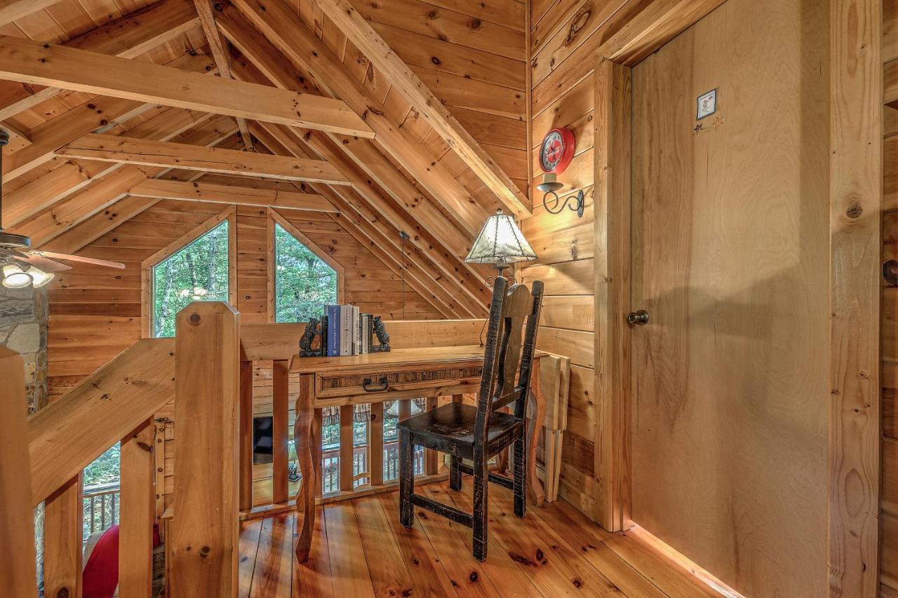 Golden Eagle Ga Cabin - Hot Tub, Firepit & Fast Wifi Blue Ridge Exteriör bild